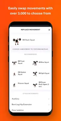 Volt Gym & Home Workout Plans android App screenshot 1